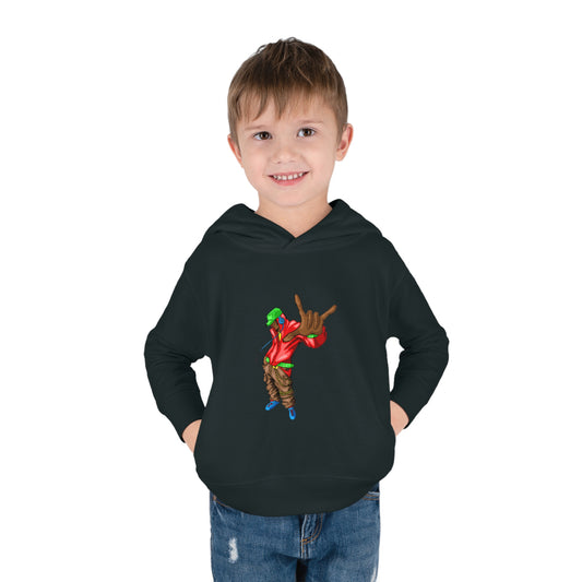 Rock and Roll Toddler Pullover Fleece Hoodie